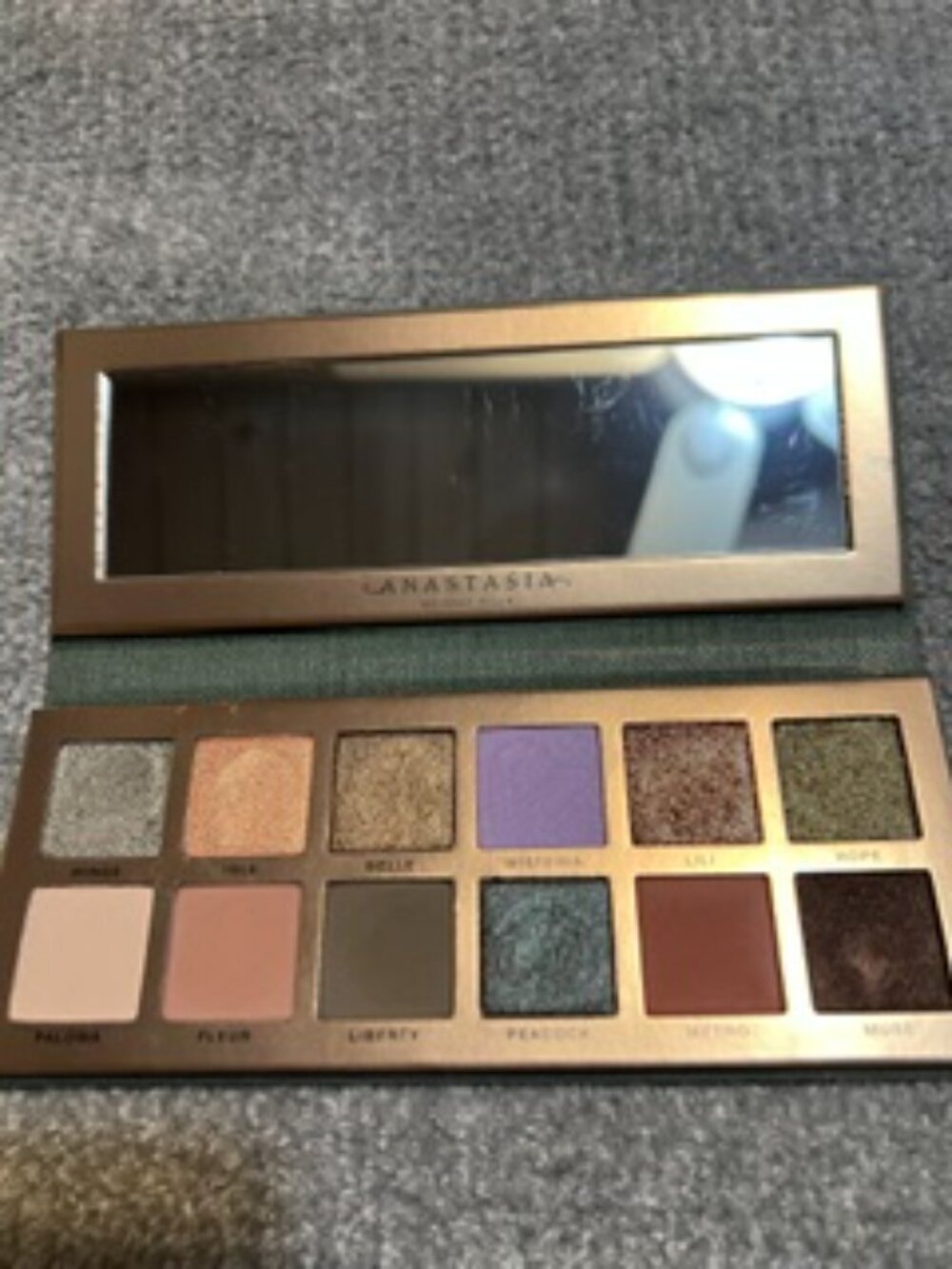 Almost New Anastasia 12-Pan Nouveau Eyeshadow Palette